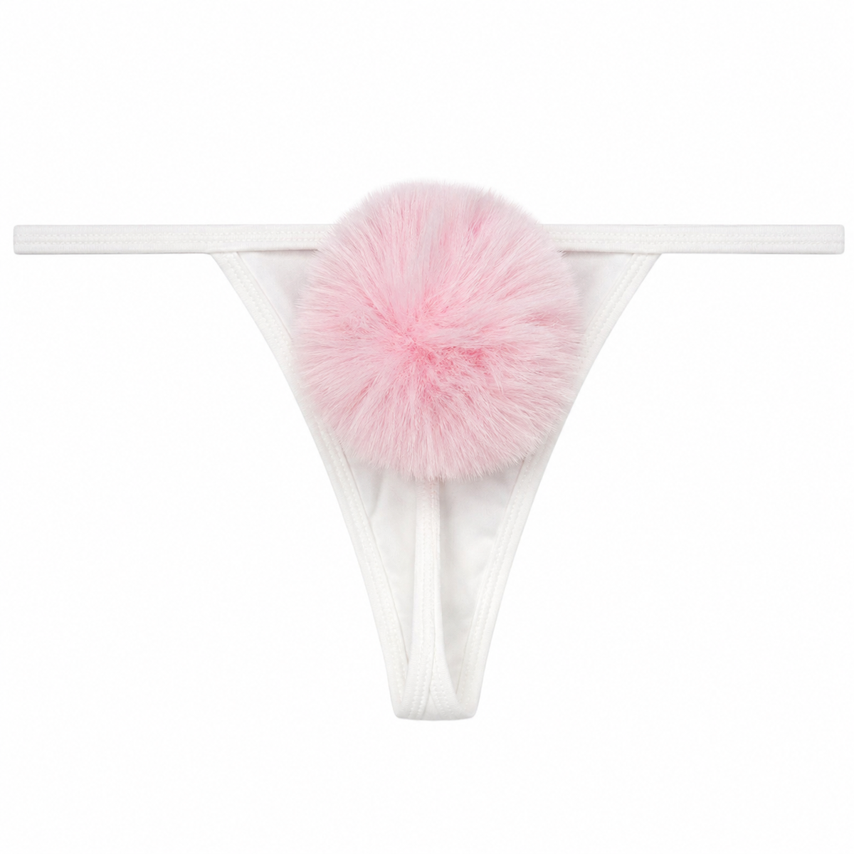 KA Bunny Tail White