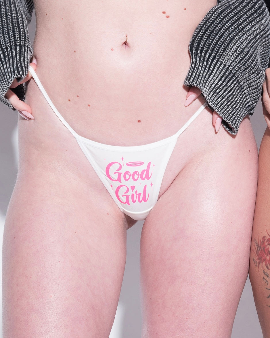 Good Girl Angel Wing Thong