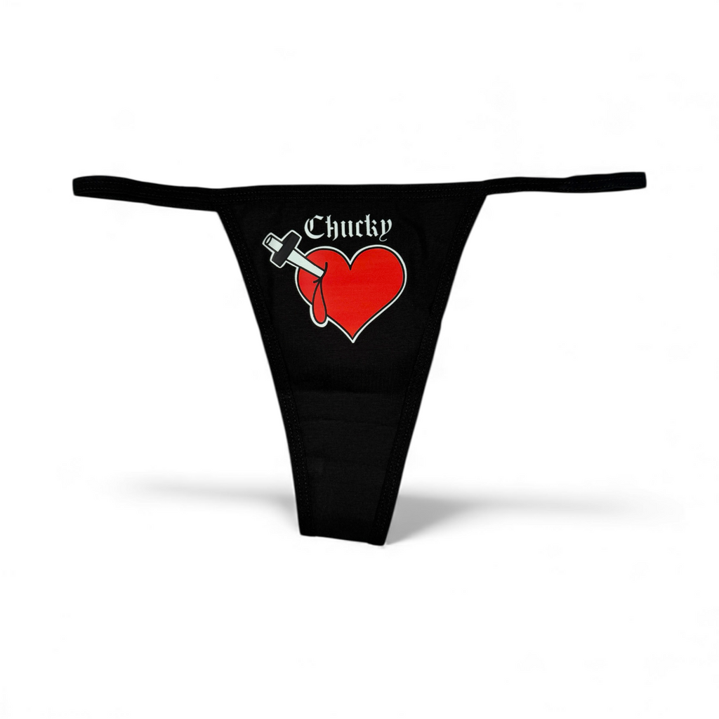 Heart Tattoo Thong