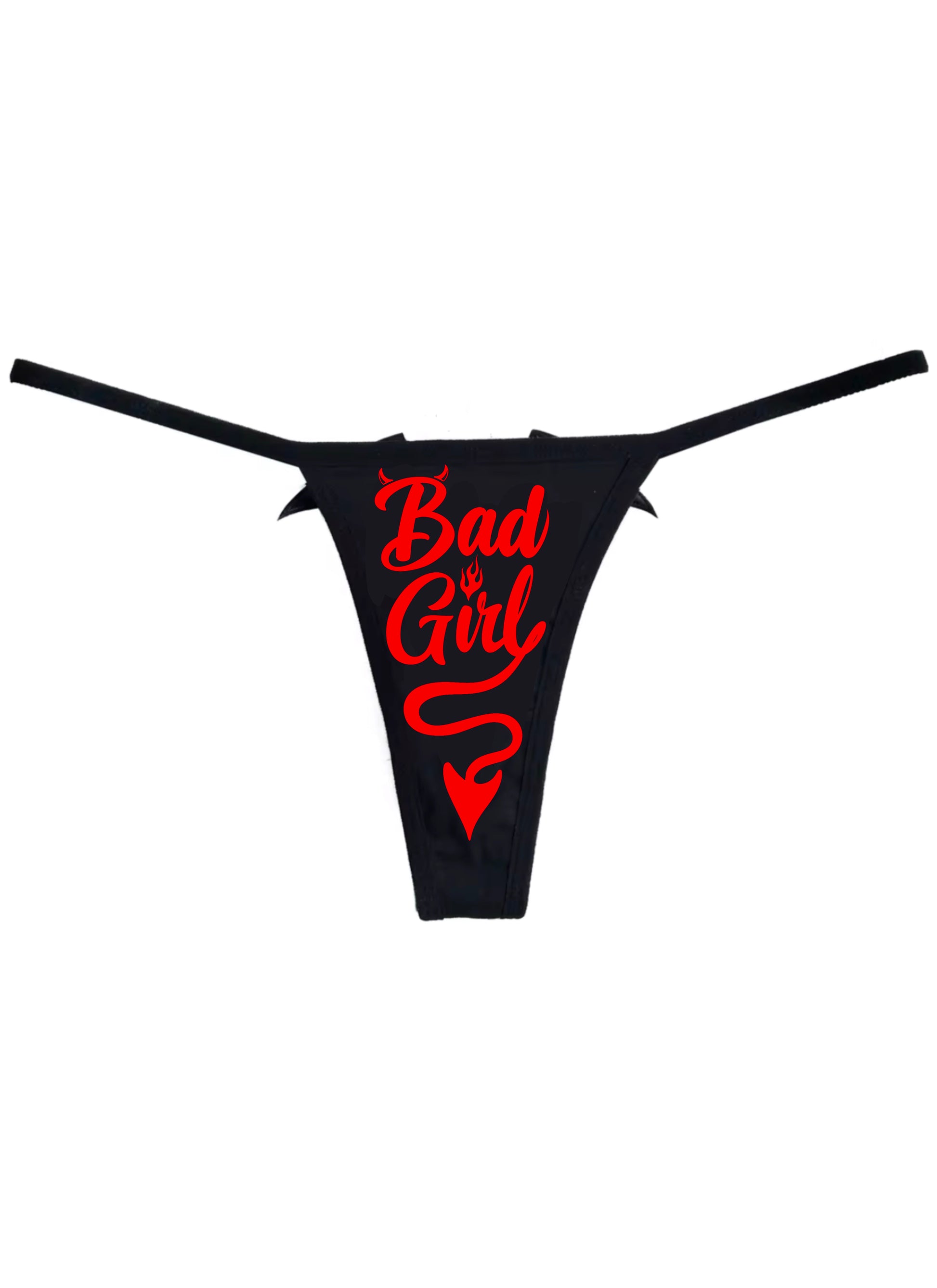 Bad Girl Bat Wing Thong