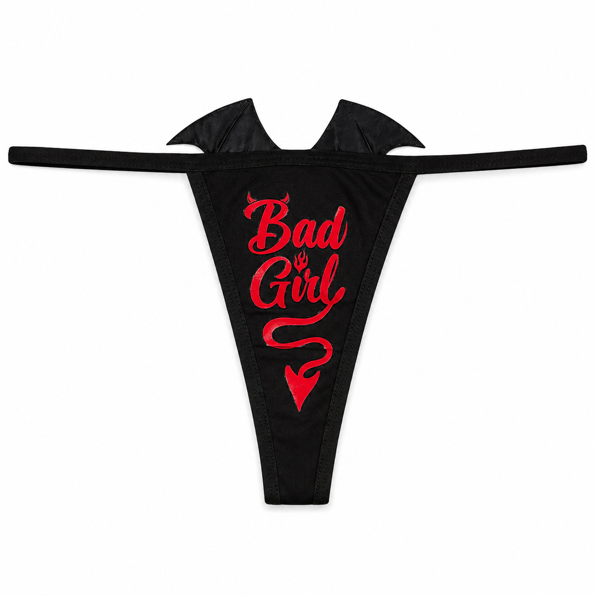 Bad Girl Bat Wing Thong