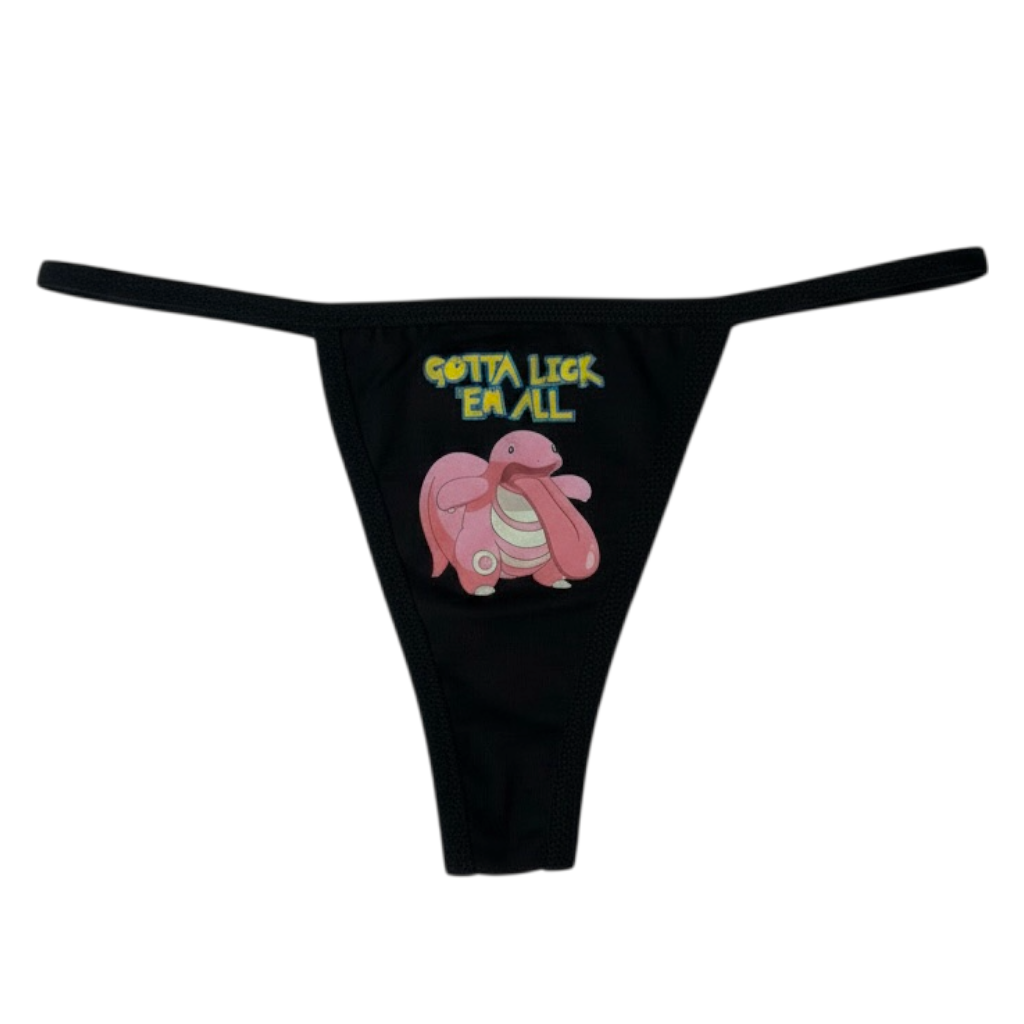 New Gotta Lick Them All Thong