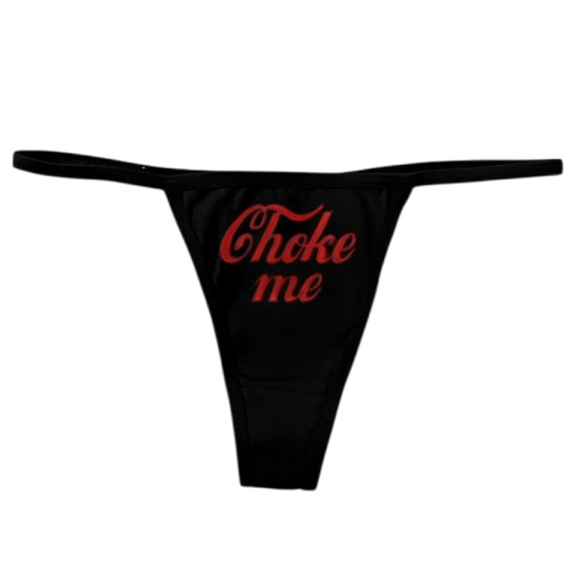 Choke Me Thong Panty