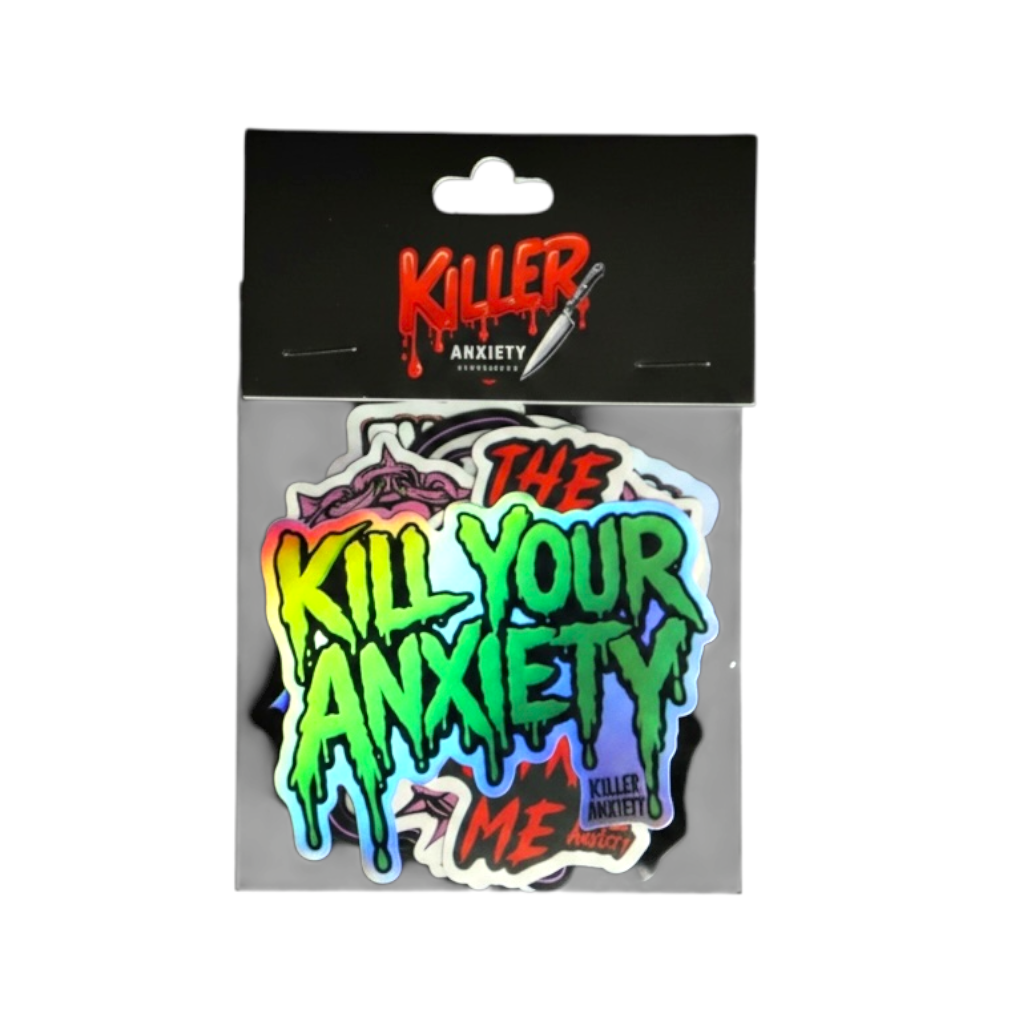 Killer Anxiety Sticker Pack