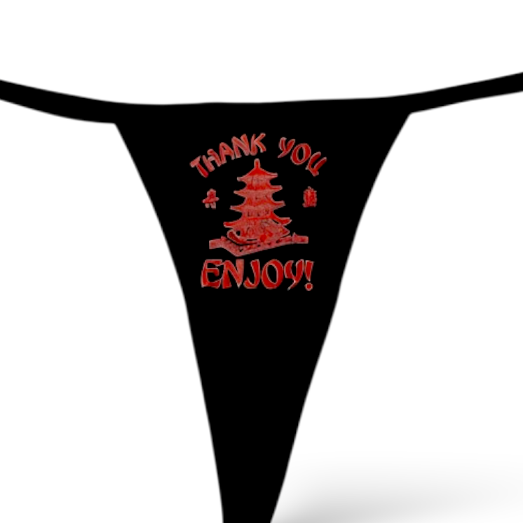 Thank You Enjoy Thong
