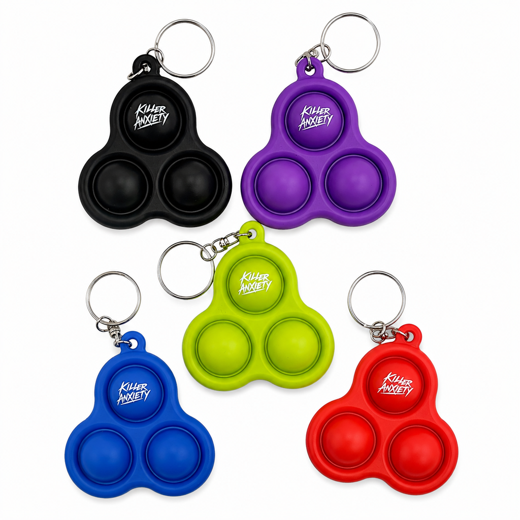 Pop it key chain