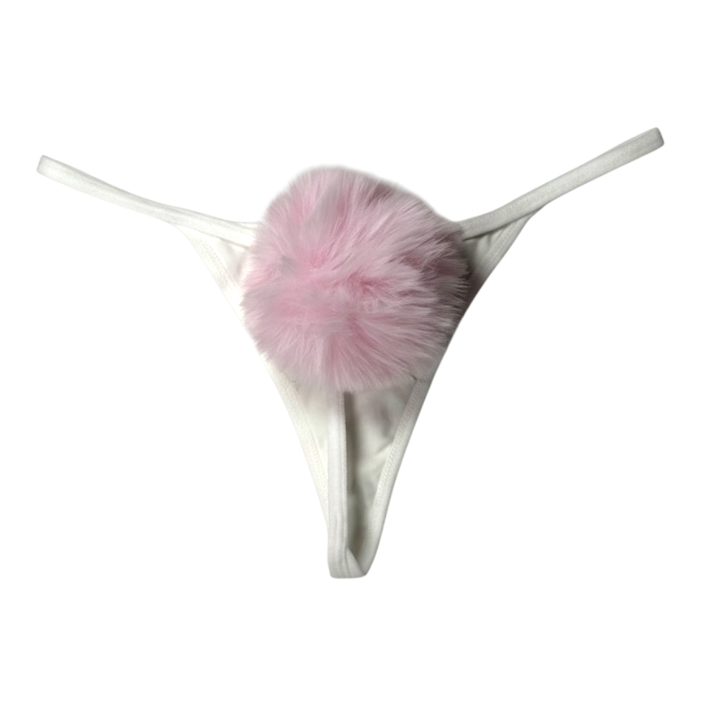 KA Bunny Tail White