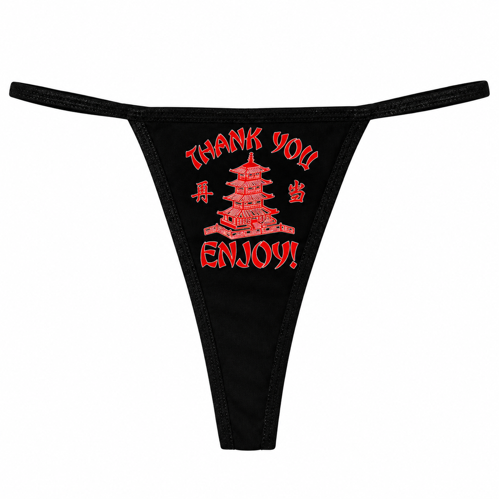Thank You Enjoy Thong