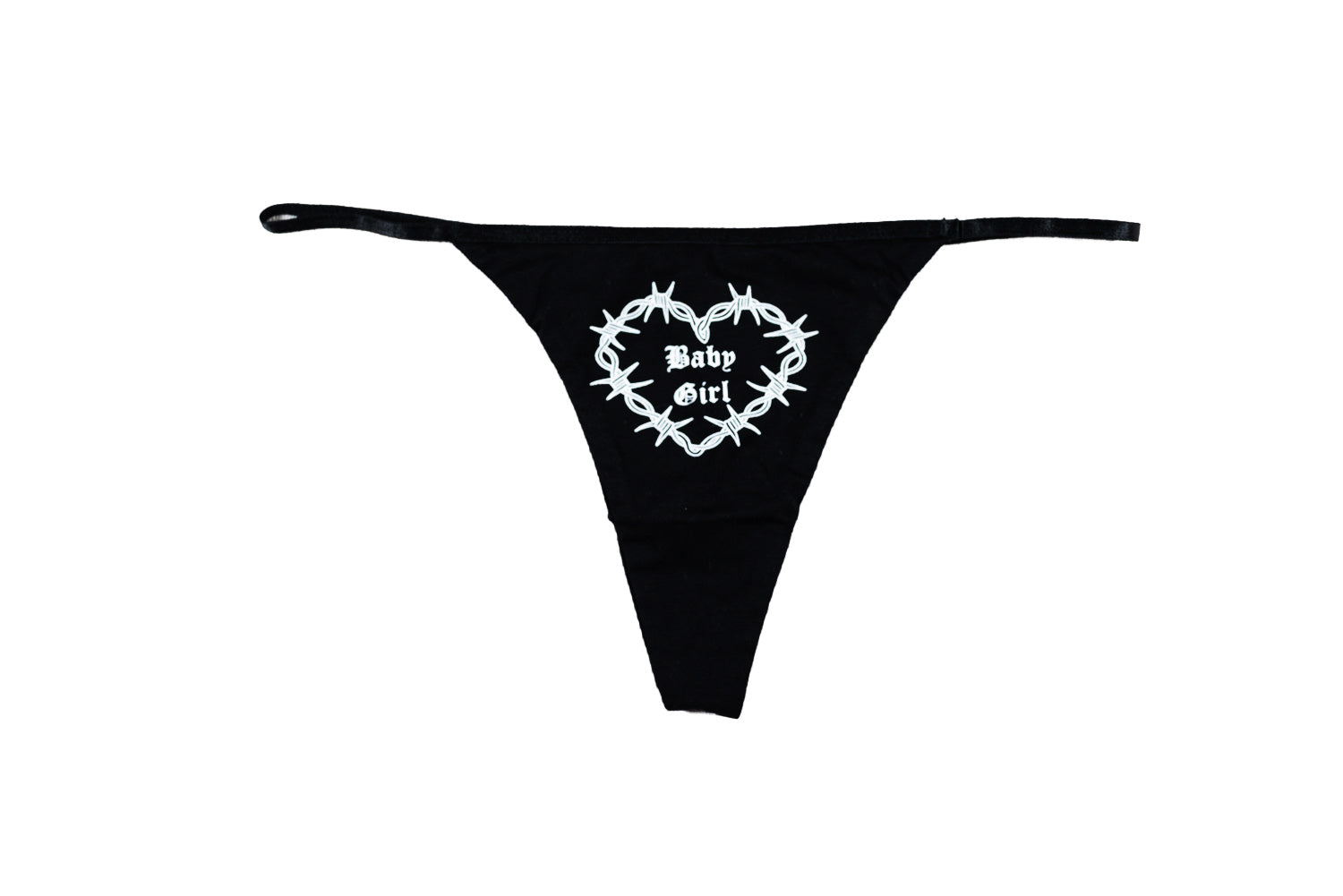 Barb Wire Baby Girl G String Panty