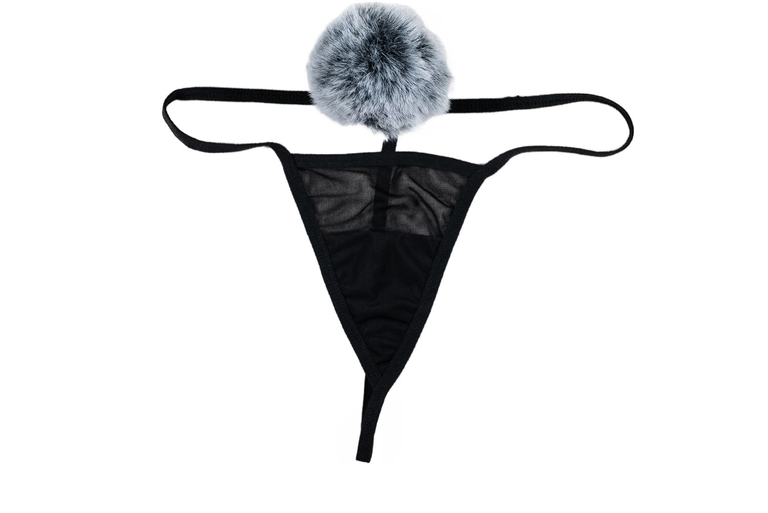 Cotton Tail Mesh G String