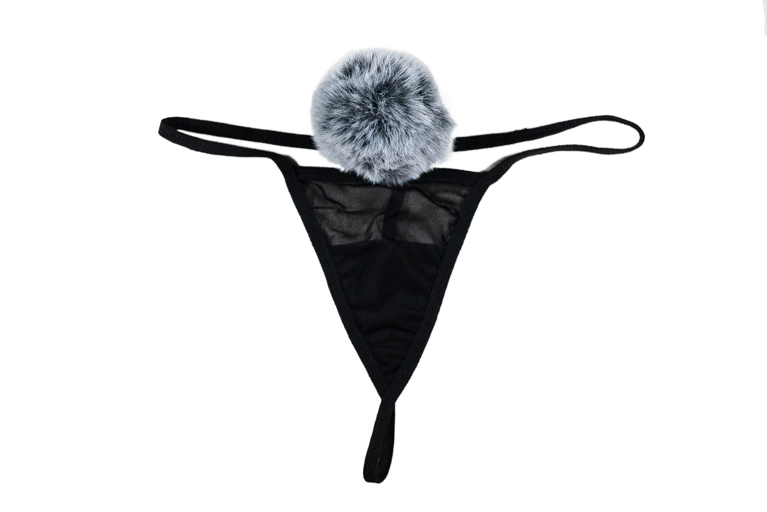 Cotton Tail Mesh G String