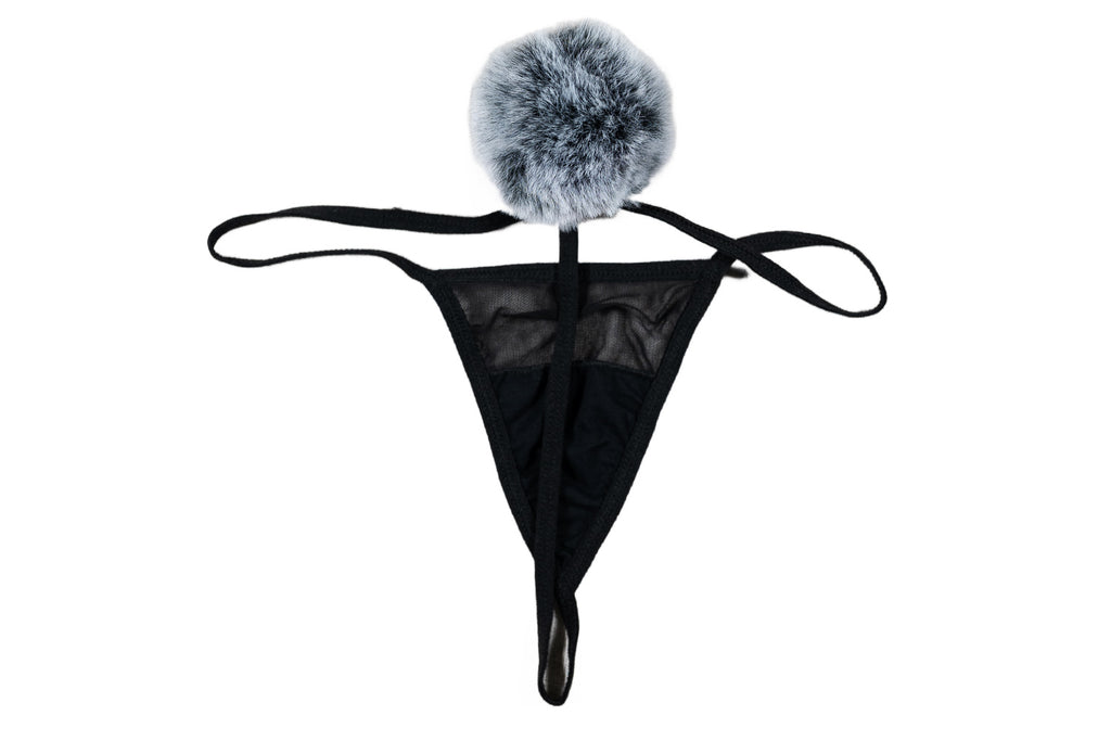 Cotton Tail Mesh G String