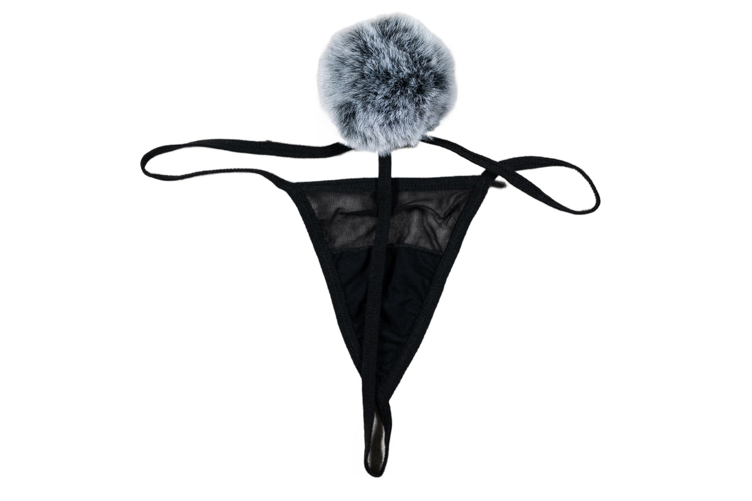 Cotton Tail Mesh G String